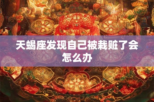 天蝎座发现自己被栽赃了会怎么办