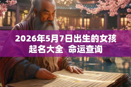 2026年5月7日出生的女孩起名大全  命运查询