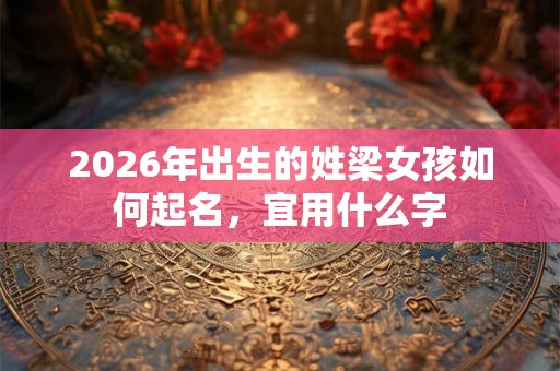 2026年出生的姓梁女孩如何起名,宜用什么字 2026年出生的姓梁女孩如何起名,宜用什么字