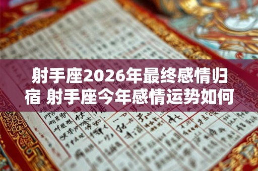 射手座2026年最终感情归宿 射手座今年感情运势如何
