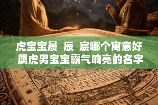 虎宝宝晨  辰  宸哪个寓意好 属虎男宝宝霸气响亮的名字