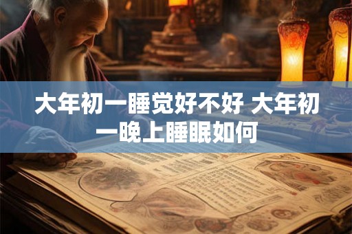 大年初一睡觉好不好 大年初一晚上睡眠如何