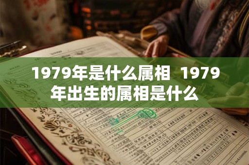 1979年是什么属相  1979年出生的属相是什么