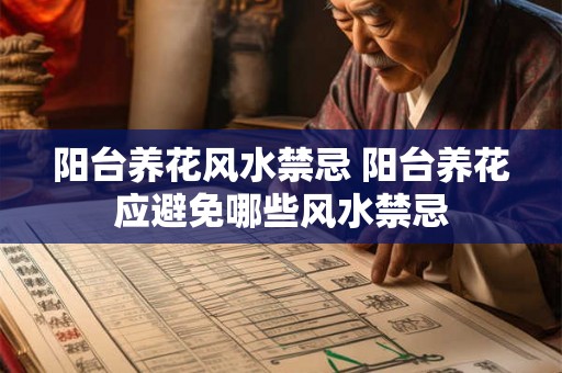 阳台养花风水禁忌 阳台养花应避免哪些风水禁忌 阳台养花风水禁忌 阳台养花应避免哪些风水禁忌
