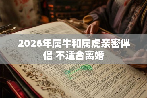 2026年属牛和属虎亲密伴侣 不适合离婚