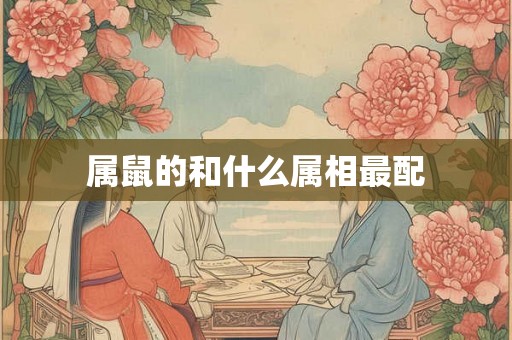 属鼠的和什么属相最配