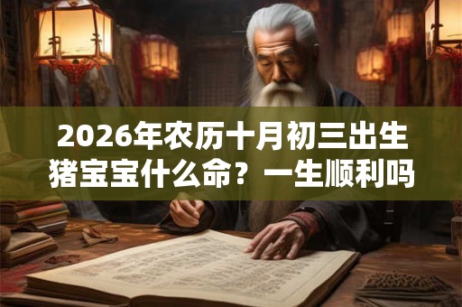 2026年农历十月初三出生猪宝宝什么命？一生顺利吗？