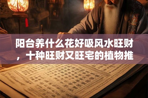 阳台养什么花好吸风水旺财，十种旺财又旺宅的植物推荐