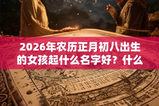2026年农历正月初八出生的女孩起什么名字好？什么名字有寓意？