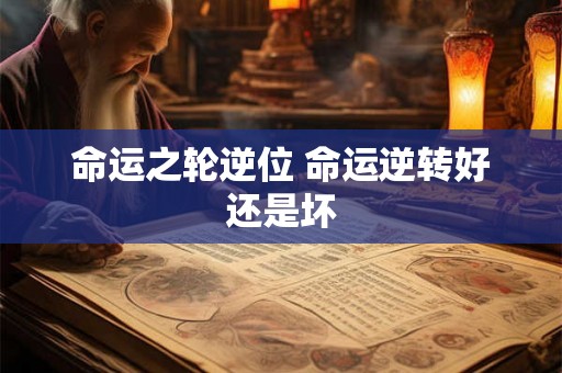 命运之轮逆位 命运逆转好还是坏