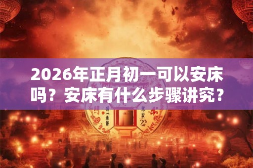 2026年正月初一可以安床吗?安床有什么步骤讲究? 2026年正月初一可以安床吗?安床有什么步骤讲究?