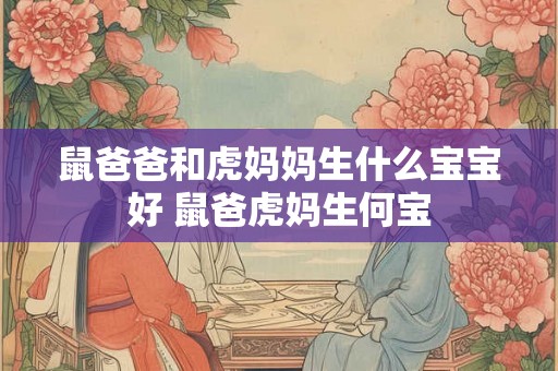 鼠爸爸和虎妈妈生什么宝宝好 鼠爸虎妈生何宝