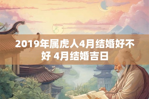 2019年属虎人4月结婚好不好 4月结婚吉日