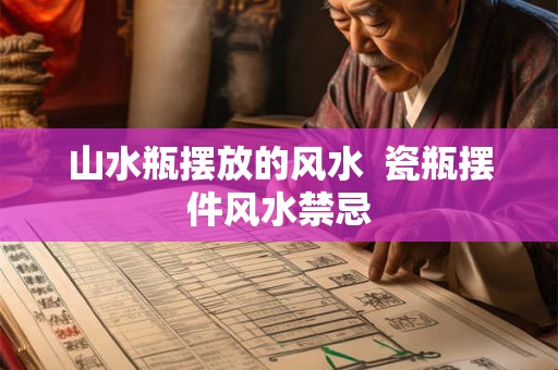 山水瓶摆放的风水  瓷瓶摆件风水禁忌