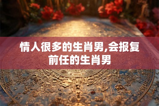 情人很多的生肖男,会报复前任的生肖男