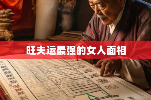 旺夫运最强的女人面相