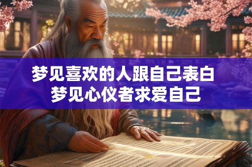 梦见喜欢的人跟自己表白 梦见心仪者求爱自己 梦见喜欢的人跟自己表白 梦见心仪者求爱自己