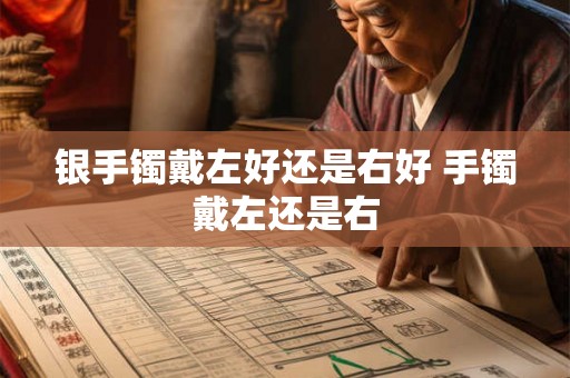 银手镯戴左好还是右好 手镯戴左还是右 银手镯戴左好还是右好 手镯戴左还是右