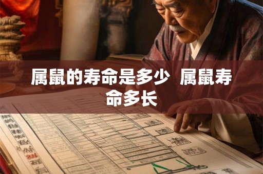 属鼠的寿命是多少  属鼠寿命多长