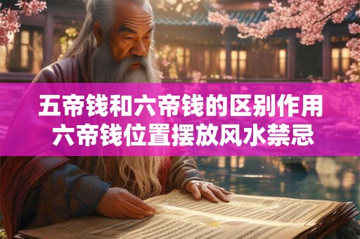 五帝钱和六帝钱的区别作用 六帝钱位置摆放风水禁忌