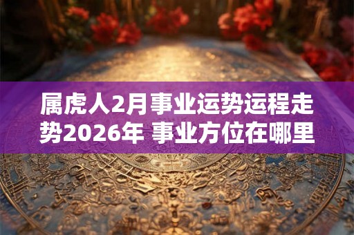 属虎人2月事业运势运程走势2026年 事业方位在哪里