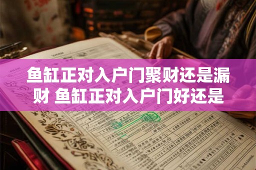 鱼缸正对入户门聚财还是漏财 鱼缸正对入户门好还是不好