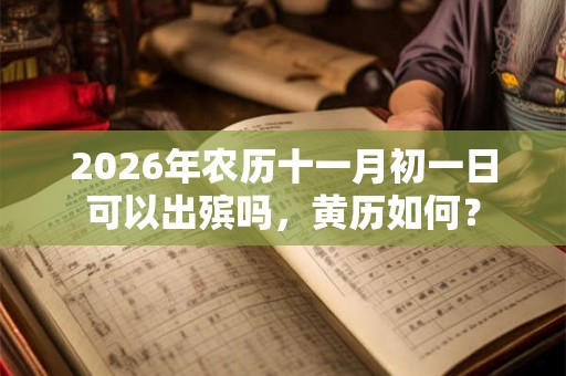 2026年农历十一月初一日可以出殡吗，黄历如何？