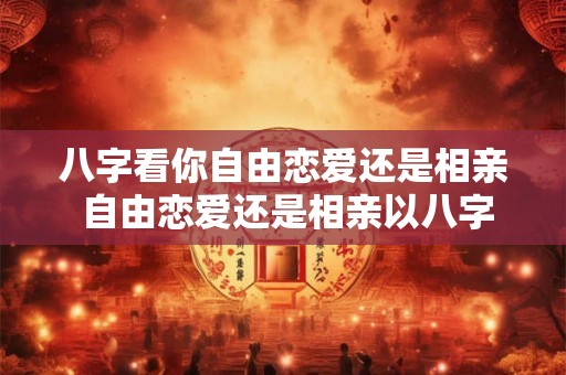 八字看你自由恋爱还是相亲 自由恋爱还是相亲以八字问答