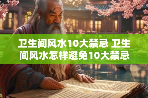 卫生间风水10大禁忌 卫生间风水怎样避免10大禁忌