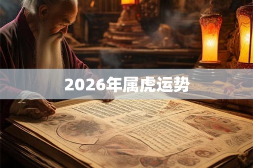 2026年属虎运势