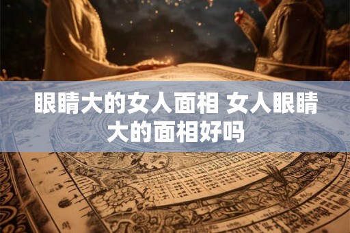 眼睛大的女人面相 女人眼睛大的面相好吗