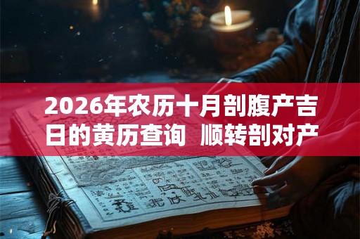 2026年农历十月剖腹产吉日的黄历查询  顺转剖对产妇的伤害