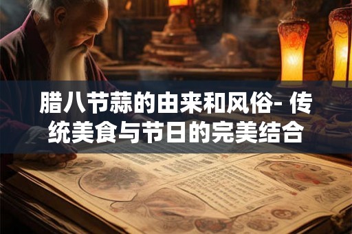 腊八节蒜的由来和风俗- 传统美食与节日的完美结合 腊八节蒜的由来和风俗- 传统美食与节日的完美结合