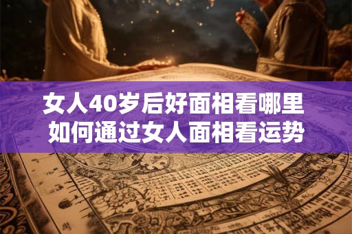 女人40岁后好面相看哪里 如何通过女人面相看运势 女人40岁后好面相看哪里 如何通过女人面相看运势