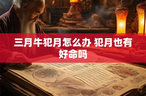 三月牛犯月怎么办 犯月也有好命吗