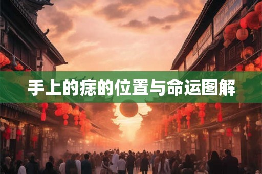 手上的痣的位置与命运图解
