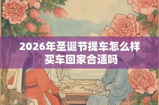 2026年圣诞节提车怎么样 买车回家合适吗 2026年圣诞节提车怎么样 买车回家合适吗