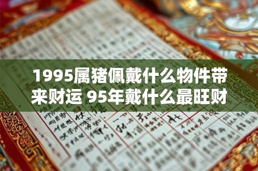 1995属猪佩戴什么物件带来财运 95年戴什么最旺财