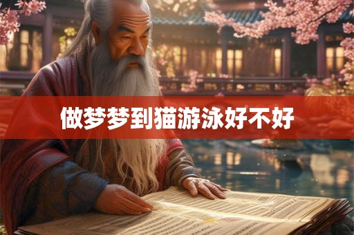 做梦梦到猫游泳好不好