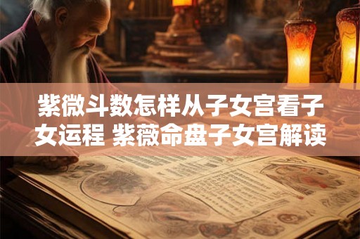 紫微斗数怎样从子女宫看子女运程 紫薇命盘子女宫解读