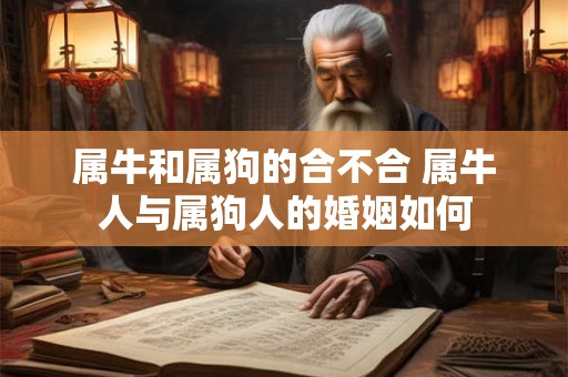 属牛和属狗的合不合 属牛人与属狗人的婚姻如何