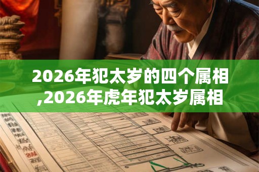 2026年犯太岁的四个属相,2026年虎年犯太岁属相 2026年犯太岁的四个属相,2026年虎年犯太岁属相