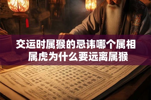交运时属猴的忌讳哪个属相 属虎为什么要远离属猴 交运时属猴的忌讳哪个属相 属虎为什么要远离属猴
