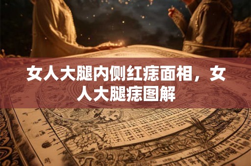 女人大腿内侧红痣面相，女人大腿痣图解