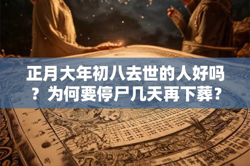 正月大年初八去世的人好吗？为何要停尸几天再下葬？