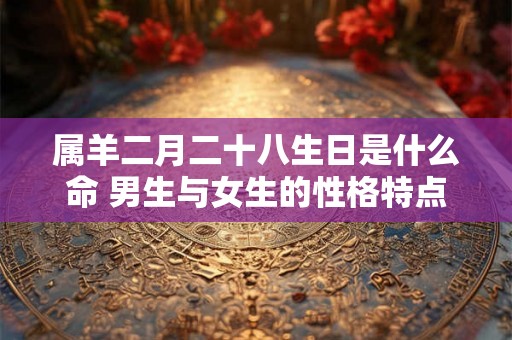 属羊二月二十八生日是什么命 男生与女生的性格特点 属羊二月二十八生日是什么命 男生与女生的性格特点