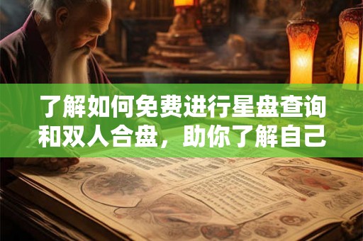 了解如何免费进行星盘查询和双人合盘，助你了解自己和伴侣的配对程度