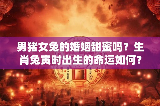 男猪女兔的婚姻甜蜜吗？生肖兔寅时出生的命运如何？