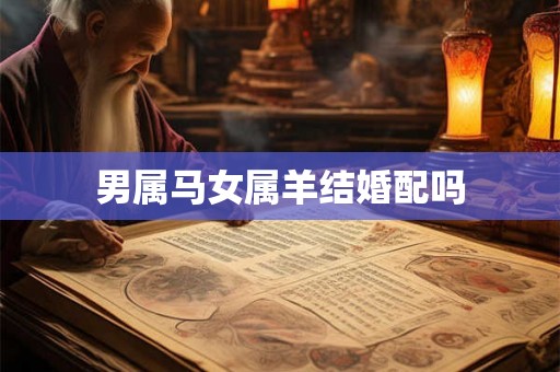 男属马女属羊结婚配吗 男属马女属羊结婚配吗