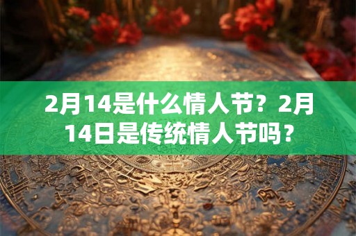 2月14是什么情人节?2月14日是传统情人节吗? 2月14是什么情人节?2月14日是传统情人节吗?